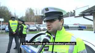 V Novém Jičíně se školili budoucí policisti