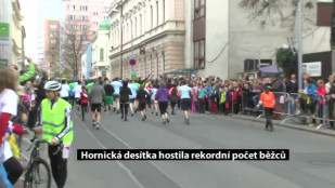 Hornická desítka hostila rekordní počet běžců