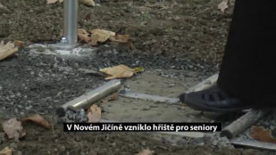 Senioři v Novém Jičíně mají nové hřiště