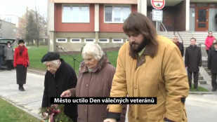 Město uctilo Den válečných veteránů