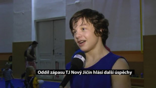 Oddíl zápasu TJ Nový Jičín hlásí další úspěchy