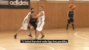 Basketbalisté TJ Sokol Karviná vedou ligu zatím bez porážky