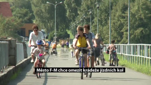 Město F-M chce omezit krádeže jízdních kol