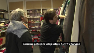 Sociálně potřební vítají šatník ADRY v Karviné