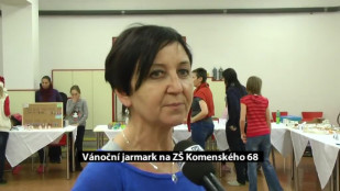 Vánoční jarmark na ZŠ Komenského 68 v Novém Jičíně