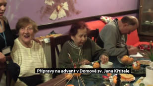 Přípravy na advent v Domově sv. Jana Křtitele