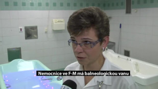 Nemocnice ve F-M má balneologickou vanu