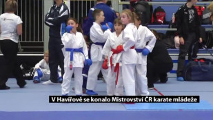 Mistrovství ČR v karate mládeže poprvé v Havířově