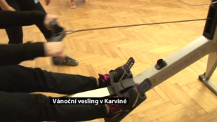 Vánoční vesling v Karviné