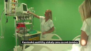 Sestřičky z Karvinské hornické nemocnice získaly cenu za své úsměvy