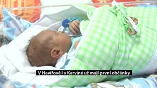 V havířovské nemocnici se narodil první občánek Havířova