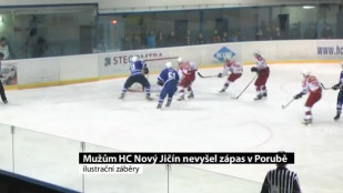 Mužům HC Nový Jičín nevyšel zápas v Porubě