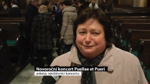 Novoroční koncert Puellae et Pueri v Novém Jičíně