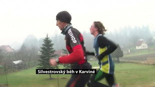 Silvestrovský běh na 10 kilometrů v Karviné