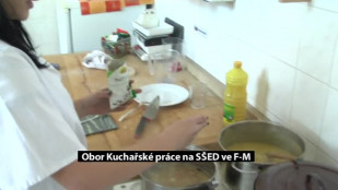 Obor Kuchařské práce na SŠED ve F-M