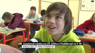 Jazyková výuka na ZŠ Jiřího z Poděbrad ve F-M