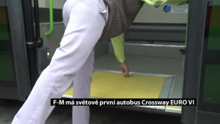 F-M má světově první autobus Crossway EURO VI