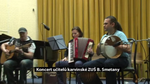 Koncert pedagogů karvinské ZUŠ B.Smetany