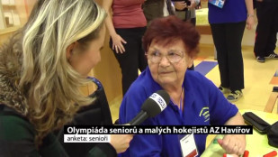 Olympiáda seniorů z domova Helios a dětí z AZ Havířov