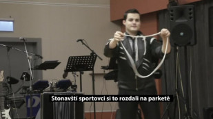 Stonavští sportovci si to rozdali na parketě