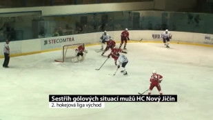 Bez komentáře - sestřih hokejových gólů HC Nový Jičín