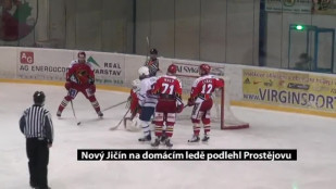 Nový Jičín na domácím ledě podlehl Prostějovu