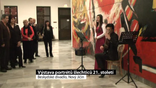 Bez komentáře - výstava portrétů šlechty 21. století v Novém Jičíně