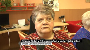 Domov Duha v Novém Jičíně se proměnil v kadeřnický salon