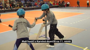 Malí hasiči z Karviné-Hranic skončili na závodech na 11. místě