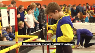 Halové závody mladých dobrovolných hasičů v Havířově