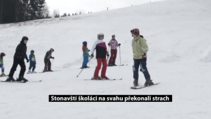 Stonavští školáci na svahu překonali strach