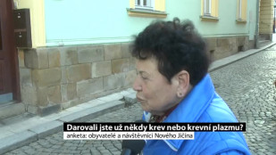 Anketa dne - darovali jste už někdy krev nebo krevní plazmu?