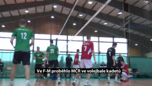 Ve F-M proběhlo MČR ve volejbale kadetů