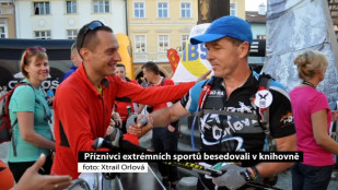 Příznivci extrémních sportů besedovali v knihovně