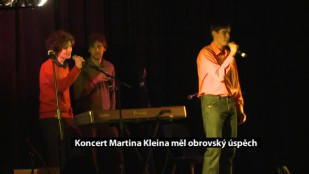 Koncert Martina Kleina z Nového Jičína měl obrovský úspěch