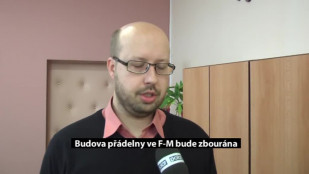 Budova přádelny ve F-M bude zbourána