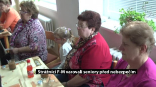 Strážnici F-M varovali seniory před nebezpečím