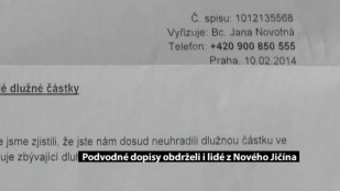 Podvodné dopisy obdrželi i lidé z Nového Jičína