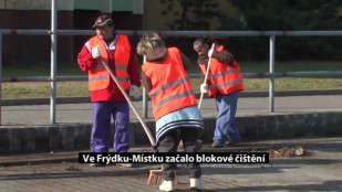 Ve Frýdku-Místku začalo blokové čištění