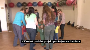 V Karviné probíhá projekt pro kojence a batolata