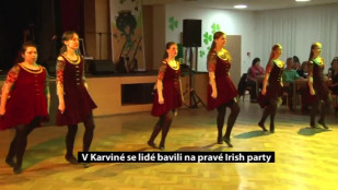 V Karviné se lidé dobře bavili na pravé Irish party