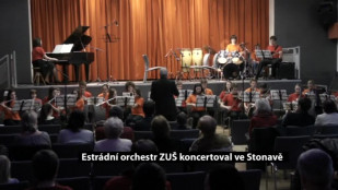 Estrádní orchestr ZUŠ koncertoval ve Stonavě