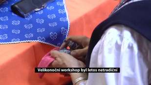 Velikonoční workshop byl letos netradiční