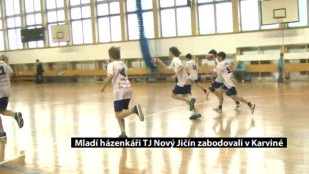 Mladí házenkáři TJ Nový Jičín zabodovali v Karviné