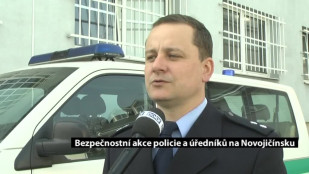 Bezpečnostní akce policie a úředníků na Novojičínsku