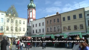 Náměstí Svobody nabídlo velikonoční program a trhy