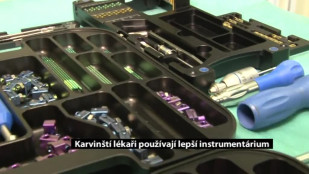 Chirurgové z NsP Karviná-Ráj používají lepší instrumentárium