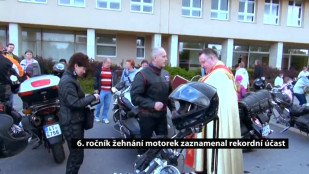 6. ročník žehnání motorek zaznamenal rekordní účast