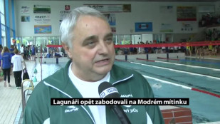 Lagunáři opět zabodovali na Modrém mítinku v Novém Jičíně