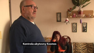 Kontrola karvinské ubytovny Kosmos